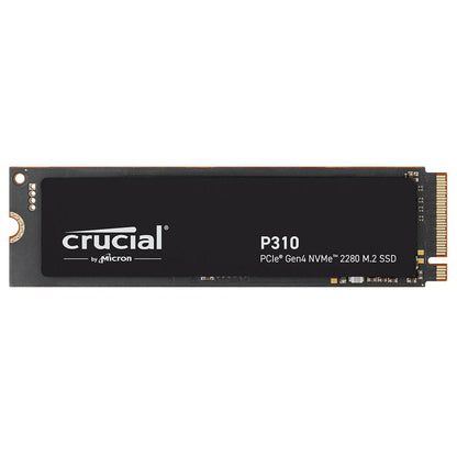 Crucial P310 Interne NVMe SSD - 2TB M.2 PCIe Gen4 CT2000P310SSD801. Schwarze M.2 2280 NVMe SSD für PC-Datenspeicher.