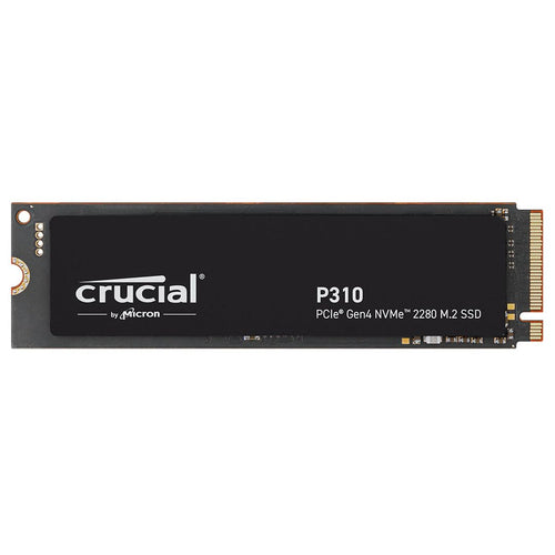 Crucial P310 Interne NVMe SSD - 2TB M.2 PCIe Gen4 CT2000P310SSD801. Schwarze M.2 2280 NVMe SSD für PC-Datenspeicher.