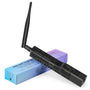 SMLIGHT SLZB-06 Zigbee 3.0 Gateway Koordinator Ethernet PoE. Kleine, schwarze Box zur Netzwerk-Koordination mit PoE.