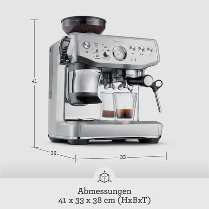 Sage The Barista Express Impress Espressomaschine mit Mahlwerk