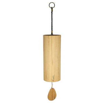 Koshi Klangspiel Terra – handgefertigtes Windspiel aus Bambus, beige