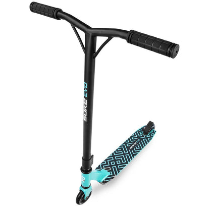 SOKE Evo Stunt-Scooter mit ABEC-9 Lagern und Aluminium-Deck, hellblau