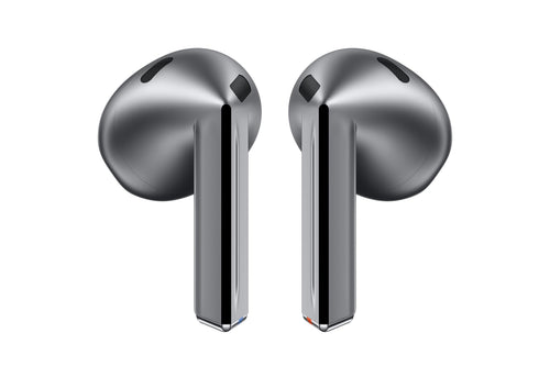 Samsung Galaxy Buds3 In-Ear-Kopfhörer mit Geräuschunterdrückung, silberne Ausführung