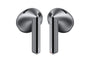 Samsung Galaxy Buds3 In-Ear-Kopfhörer mit Geräuschunterdrückung, silberne Ausführung