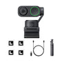 Insta360 Link 2 4K AI Webcam - Stativ Bundle für PC/Mac. 4K AI Webcam mit Gimbal und Stativ. Für scharfe Videokonferenzen an PC/Mac.