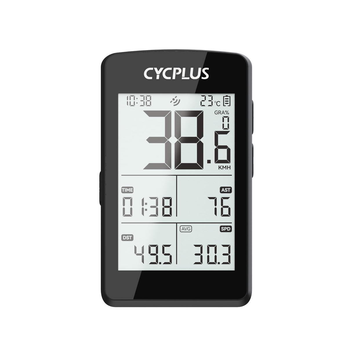 CYCPLUS M3 GPS Fahrradcomputer, ANT+ & Bluetooth, 100 h Akkulaufzeit