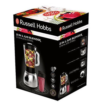 Russell Hobbs Standmixer 2-in-1 Glas & Smoothie Maker 23821-56