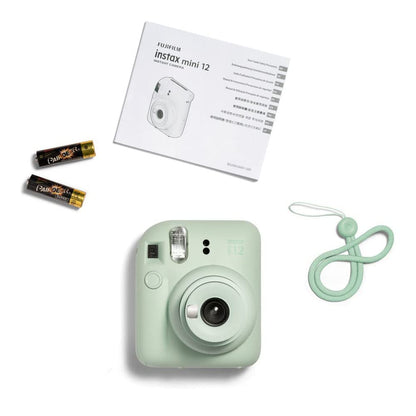Fujifilm instax Mini 12 Sofortbildkamera Mintgrün mit 20 Aufnahmen