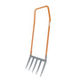 TERRADIX Broadfork 5x300 – Original Tiefenlockerer 50cm: Metallisch, mit 5 Zinken. Lockert den Boden tief für Belüftung ohne Wenden.