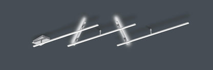 Trio Leuchten Indira 674610507 LED Deckenleuchte - Nickel matt