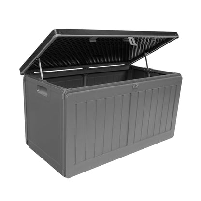 Grindi Gartenbox Morus 190 L – wasserdichte Auflagenbox mit Deckel