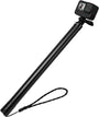 TELESIN 3M Kohlefaser Selfie Stick – Extra Lang Unsichtbar. Verlängert die Reichweite für 360°-Kameras und verschwindet im Bild.