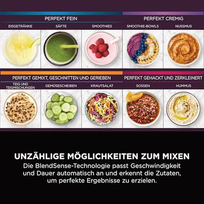 Ninja 3-in-1 Detect Power Blender Küchenmaschine Pro - Stone Gold