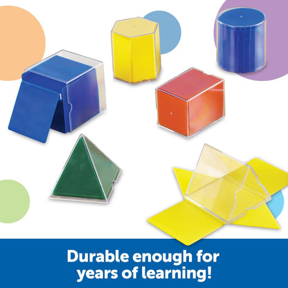 Learning Resources Faltbare geometrische Formen, 16-teiliges Lernspiel