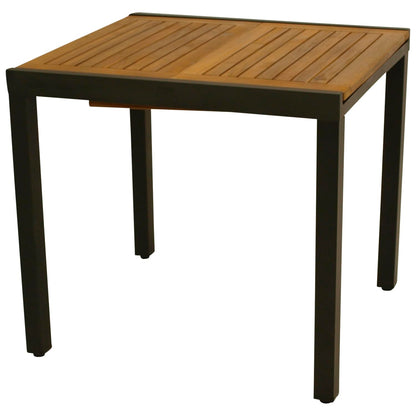DEGAMO Gartentisch Vicenza aus Akazienholz, ausziehbar 80/120x70 cm