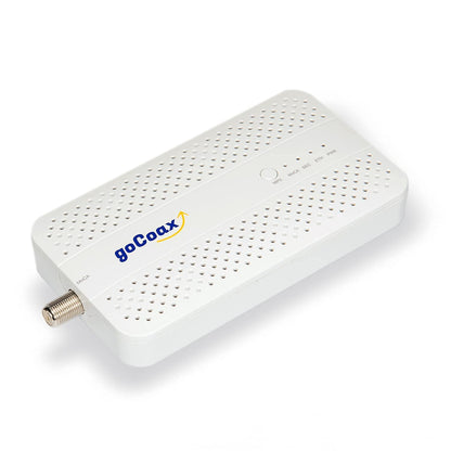 goCoax MA2500D MoCA 2.5 Adapter mit 2,5-GbE-Ethernet-Port, weiss