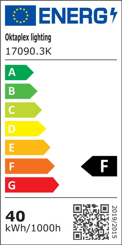 Oktaplex lighting Cali Dos 40W LED Aussenstrahler - Anthrazit Warmweiss