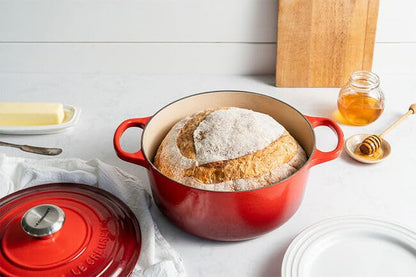 Le Creuset Signature Gusseisen-Bräter Ø 24cm, Kirschrot