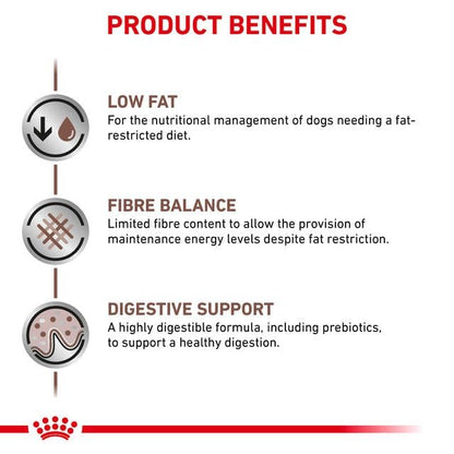 Royal Canin VET Gastrointestinal Low Fat Mousse Hunde 12x420g