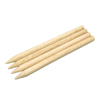 Carromco Wikingerschach Original Kubb Set aus Gummibaumholz