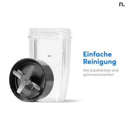 Nutribullet Pro 1200 Multifunktionsmixer – 1200W, Schwarz