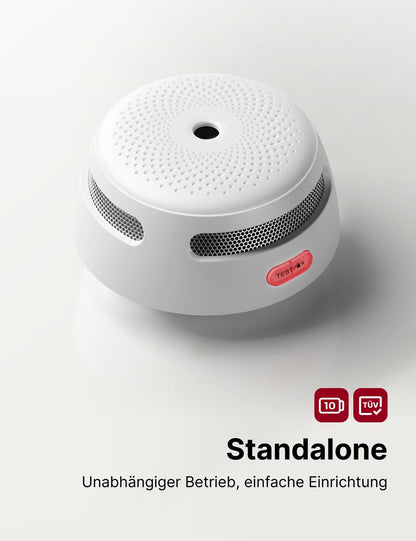 X-Sense Mini Rauchmelder XS01 mit 10-Jahres-Batterie, 6 Stück