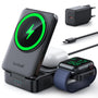 Lamicall 3-in-1 MagSafe Ladestation für iPhone, Apple Watch & AirPods, faltbarer Ständer