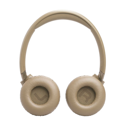 JBL Tune 680 NC On-Ear-Kopfhörer mit Noise-Cancelling, Beige