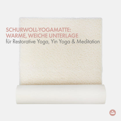 Bodhi VISHNU 90 Schafschurwoll-Yogamatte - 200x90 cm