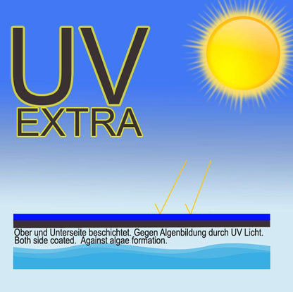 QUICK STAR Poolabdeckung Rund Ø 610 cm - Solar, Blau
