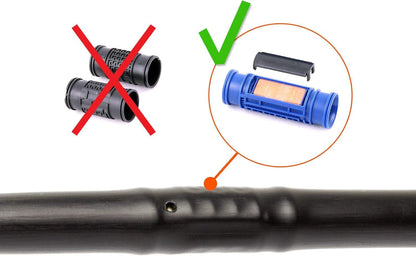 Sellnet Tropfrohr 16 mm druckkompensiert 100 m Tropfbewässerung Set