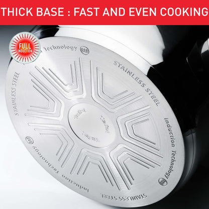 Tefal Comfort Max Bratpfanne 26 cm, Edelstahl, Antihaftbeschichtung