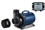 AquaForte DM-22.000 Vario S Filter-/Teichpumpe – regelbar. Schwarze, kompakte Tauchpumpe fördert schmutzpartikelhaltiges Teichwasser zu Filtersystemen.