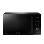 Samsung MC28A5137KK/E1 Kombi-Mikrowelle – Schwarz. Rechteckiges, schwarzes Gerät zum Erhitzen, Grillen und Backen von Speisen.