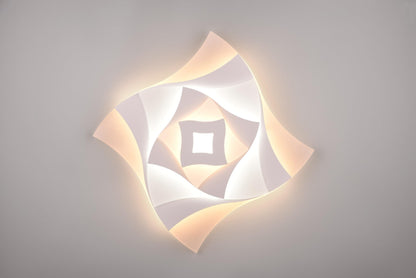 Trio Leuchten Akita 647110131 LED Deckenleuchte Dimmbar Weiss matt