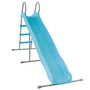 Intex 44107 Kinderrutsche für den Garten, Stahl und Kunststoff, blau, mit Stufen und gebogener Rutschfläche