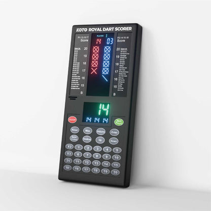 KOTO Royal Dart Scorer – elektronische Anzeigetafel für 8 Spieler