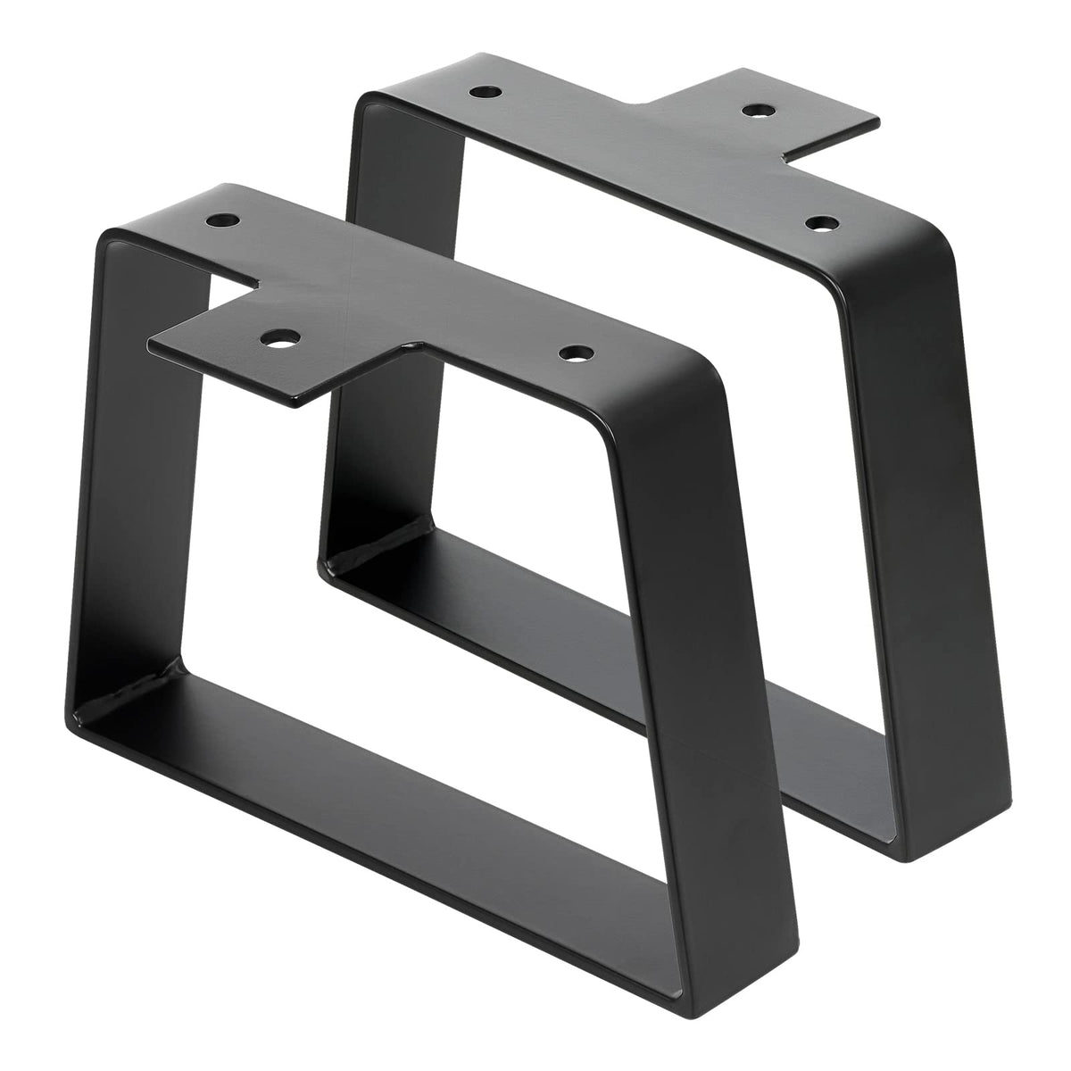 Signstek Tischbeine trapezförmig, schwarz, 20,3 cm, bis 160 kg