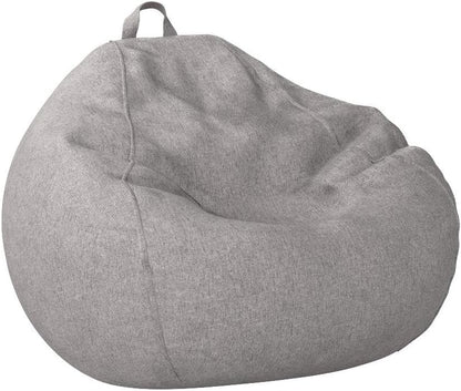 Lumaland Comfort Line Sitzsack | Bodenkissen 120L Hellgrau