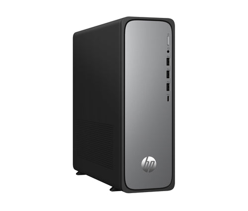 HP OmniDesk Slim Desktop S03-0250ng PC – Core i5 16GB RAM. Schwarzer, schlanker Desktop-PC für Büroaufgaben und Internet.
