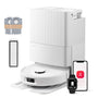 roborock QV 35S Set Saugroboter mit Wischfunktion, weiss, mit All-in-One-Dockingstation