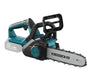 KIESBOHR CSX001 Akku Kettensäge 30cm bürstenlos, für Makita 18V (ohne Akku). Grau-schwarz, mit 30cm Schwert. Zum Holzschneiden.
