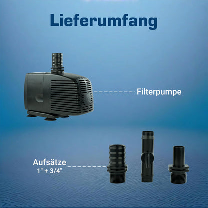 Kerry Electronics Teichpumpe KEP3000N, 3.000 l/h, 230 V, 60 W