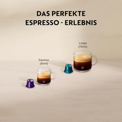 Nespresso De'Longhi Inissia EN 80.CW Kapselmaschine - Vanilla Cream