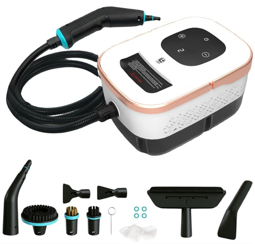 Tsebugap LEST-C2 Handdampfreiniger 1500 W, 4 Bar, 1250 ml – Handgerät mit 14-teiligem Zubehör