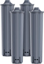GLACIER FRESH Wasserfilter GF-096X kompatibel mit Jura E8/E6, 4 Stück – Filterkartuschen mit RFID-Chip