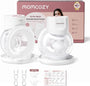 Momcozy S12 Pro elektrische Milchpumpe, freihändig, 2er-Set, Weiss mit digitalem Display