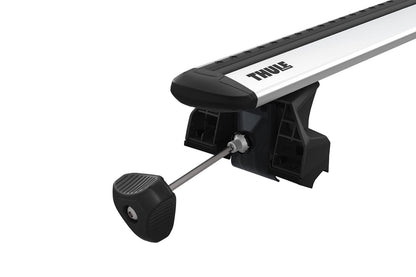 Thule Evo Flush Rail Dachträger-Fuss-Set 4er-Pack Schwarz