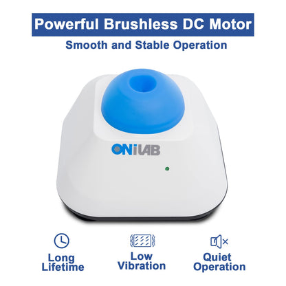 ONiLAB Mini Vortex Mixer Laborgerät - Touch Funktion, Blau