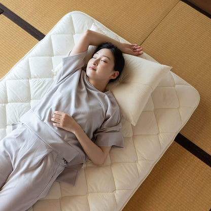 EMOOR CLASSE Japanische faltbare Futonmatratze 100x200 cm Weiss